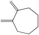 1,2-Dimethylenecycloheptane 구조식 이미지