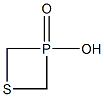3-Hydroxy-1,3-thiaphosphetan-3-one Structure