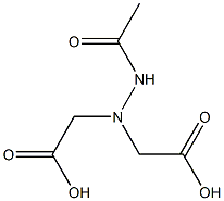 2,2'-(Acetylaminoimino)bisacetic acid 구조식 이미지