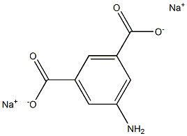 5-Aminoisophthalic acid disodium salt Structure