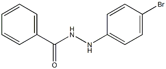 N'-(p-Bromophenyl)benzhydrazide 구조식 이미지