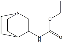 N-(Quinuclidin-3-yl)carbamic acid ethyl ester Structure