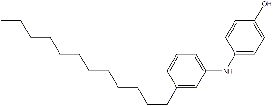 3'-Dodecyl[iminobisbenzen]-4-ol Structure