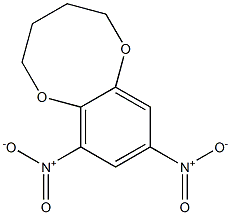 2,3,4,5-Tetrahydro-7,9-dinitro-1,6-benzodioxocin Structure