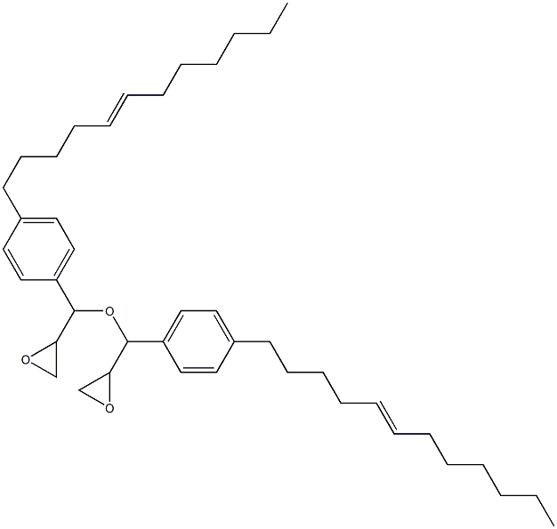 4-(5-Dodecenyl)phenylglycidyl ether 구조식 이미지