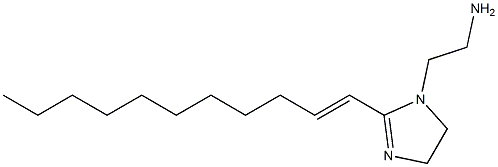 1-(2-Aminoethyl)-2-(1-undecenyl)-2-imidazoline 구조식 이미지