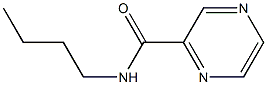 N-Butylpyrazine-2-carboxamide 구조식 이미지