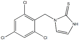 1-(2,4,6-Trichlorobenzyl)-1,3-dihydro-2H-imidazole-2-thione Structure
