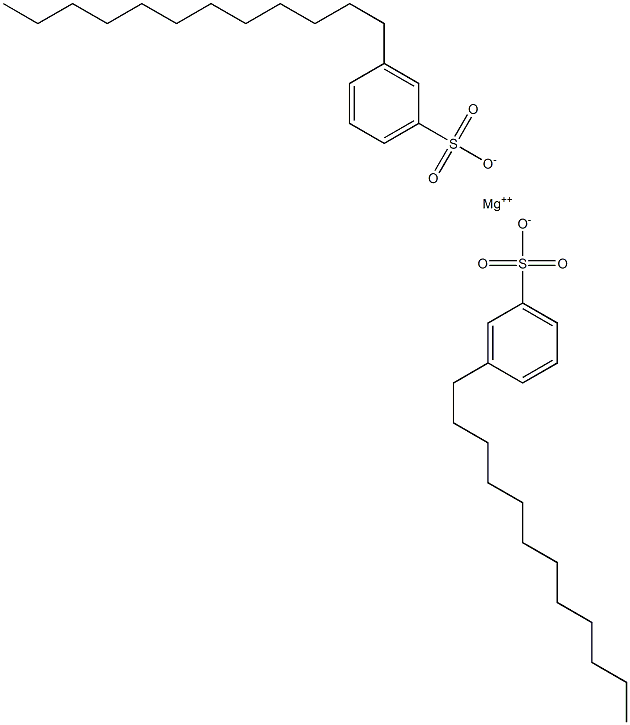 Bis(3-dodecylbenzenesulfonic acid)magnesium salt 구조식 이미지