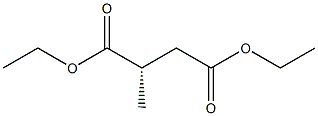 (2S)-2-Methylbutanedioic acid diethyl ester Structure