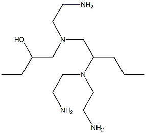 1-[N-(2-Aminoethyl)-N-[2-[bis(2-aminoethyl)amino]pentyl]amino]-2-butanol Structure