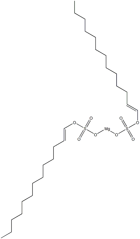 Bis[(1-tridecenyloxy)sulfonyloxy]magnesium 구조식 이미지