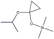 1-Isopropoxy-1-(trimethylsiloxy)cyclopropane 구조식 이미지