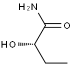 [S,(-)]-2-Hydroxybutyramide 구조식 이미지