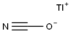 Cyanic acid thallium(I) salt Structure
