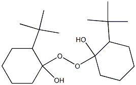 tert-Butyl(1-hydroxycyclohexyl) peroxide Structure