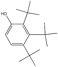 2,3,4-Tri-tert-butylphenol Structure