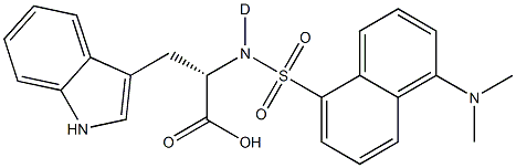 D,L-Dansyltryptophan Structure