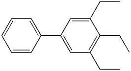 3,4,5-Triethyl-1,1'-biphenyl 구조식 이미지