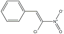 1-(2-Chloro-2-nitrovinyl)benzene Structure