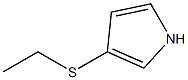 3-Ethylthio-1H-pyrrole Structure