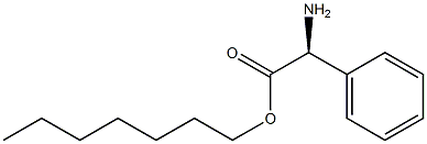 2-Phenylglycine heptyl ester 구조식 이미지