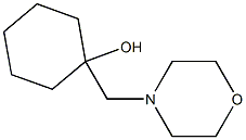 1-(Morpholinomethyl)cyclohexan-1-ol 구조식 이미지