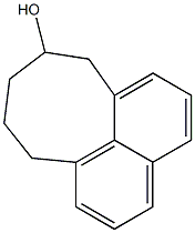 8,9,10,11-Tetrahydro-7H-cycloocta[de]naphthalen-8-ol 구조식 이미지