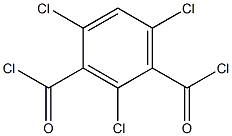 2,4,6-Trichloroisophthalic acid dichloride Structure