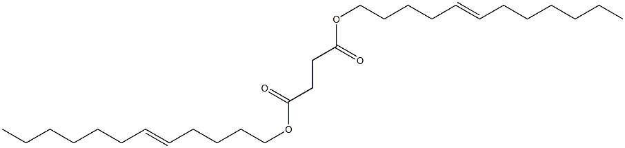 Succinic acid di(5-dodecenyl) ester 구조식 이미지