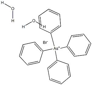 Tetraphenylarsonium bromide dihydrate 구조식 이미지