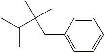 [2,2,3-Trimethyl-3-butenyl]benzene Structure