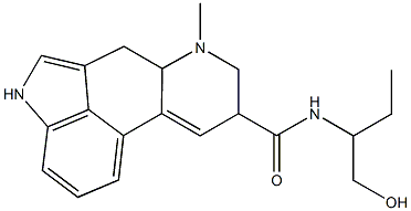 4,6,6a,7,8,9-Hexahydro-9-[1-(hydroxymethyl)propylcarbamoyl]-7-methylindolo[4,3-fg]quinoline Structure