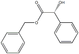 (2R)-2-Hydroxy-2-phenylacetic acid benzyl ester Structure