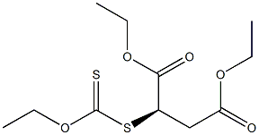 (+)-Dithiocarbonic acid O-ethyl S-[(R)-1,2-di(ethoxycarbonyl)ethyl] ester 구조식 이미지