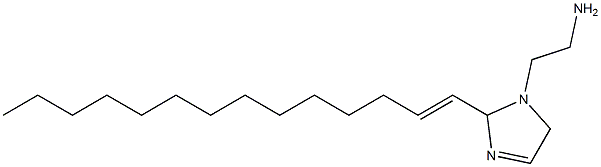 1-(2-Aminoethyl)-2-(1-tetradecenyl)-3-imidazoline 구조식 이미지