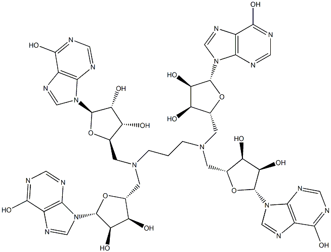 N,N,N',N'-Tetraicosyl-1,3-propanediamine 구조식 이미지