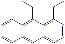 1,9-Diethylanthracene 구조식 이미지