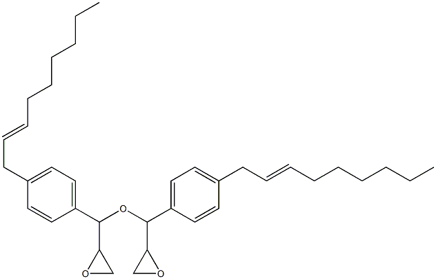 4-(2-Nonenyl)phenylglycidyl ether Structure