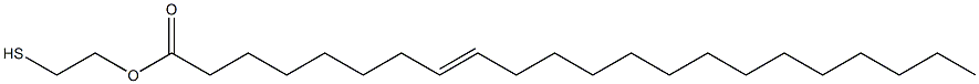 8-Docosenoic acid 2-mercaptoethyl ester 구조식 이미지