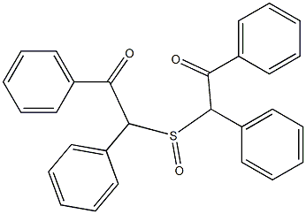 Phenylphenacyl sulfoxide Structure