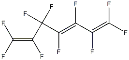 1,1,2,3,4,5,5,6,7,7-Decafluoro-1,3,6-heptatriene Structure