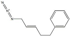 (E)-5-Phenyl-2-pentenyl azide 구조식 이미지