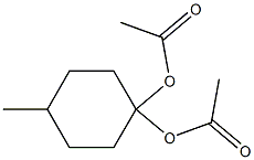 4-Methylcyclohexane-1,1-diyldiacetic acid Structure