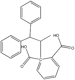 (-)-Phthalic acid hydrogen 1-[(S)-2,2-diphenyl-1-methylethyl] ester 구조식 이미지