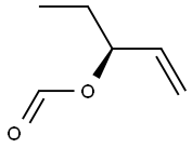 [S,(-)]-1-Pentene-3-ol formate 구조식 이미지