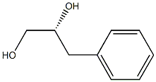 (2R)-3-Phenyl-1,2-propanediol Structure