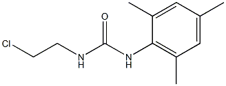 1-(2-Chloroethyl)-3-mesitylurea 구조식 이미지