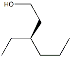 [R,(-)]-3-Ethyl-1-hexanol 구조식 이미지