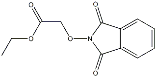 (Phthalimidyloxy)acetic acid ethyl ester Structure